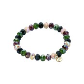 Basic Crystal Armband Groen