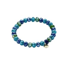 Basic Crystal Armband Blauw