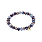 Basic Crystal Armband Paars