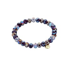 Basic Crystal Armband Paars