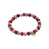 Basic Crystal Armband Paars