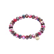 Basic Crystal Armband Paars