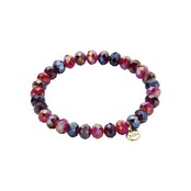 Basic Crystal Armband Rood