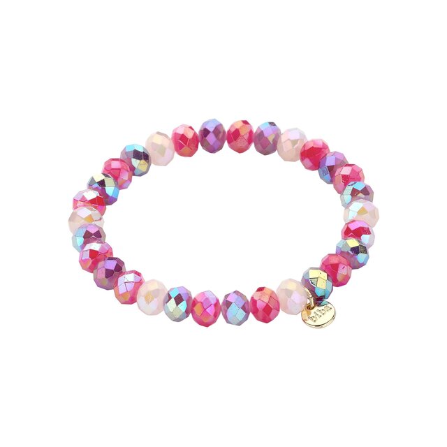 Basic Crystal Armband Roze