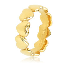 Gouden hartenring - Liefde voor elke dag
