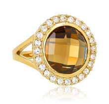Smoky Topaz Ring – Elegant en Earthy