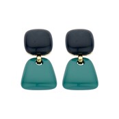 Bold Petrol Oorbellen 83911Mix05 Bold Petrol Oorbellen 83911Mix05