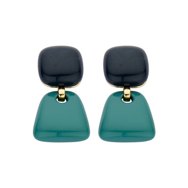 Bold Petrol Oorbellen 83911Mix05 Bold Petrol Oorbellen 83911Mix05