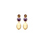 Biba Purple Glam Oorbellen 83118Mix07