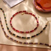 Fall Kralenketting Bruintinten 61681Mix04 Fall Kralenketting Bruintinten 61681Mix04