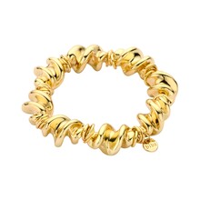 Twisted Chunky Armband Gold 55559