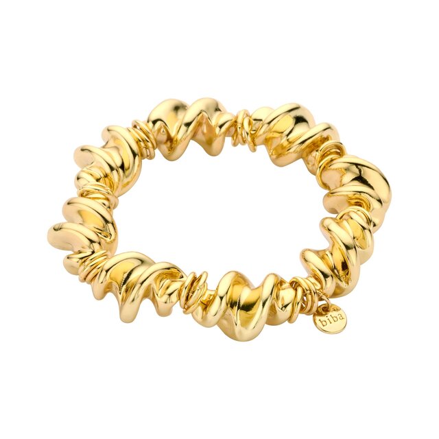 Twisted Chunky Armband Gold 55559 Twisted Chunky Armband Gold 55559
