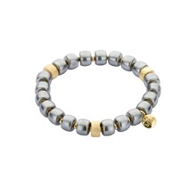 New Fall Parelarmband Grijs 55536Mix03