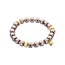Biba New Fall Parelarmband Bruin 55536Mix02