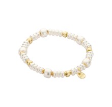 Love Fall Parelarmband Wit 55535Mix01