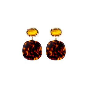High Fashion Bruine Fall Winter Oorbellen 84432Mix06