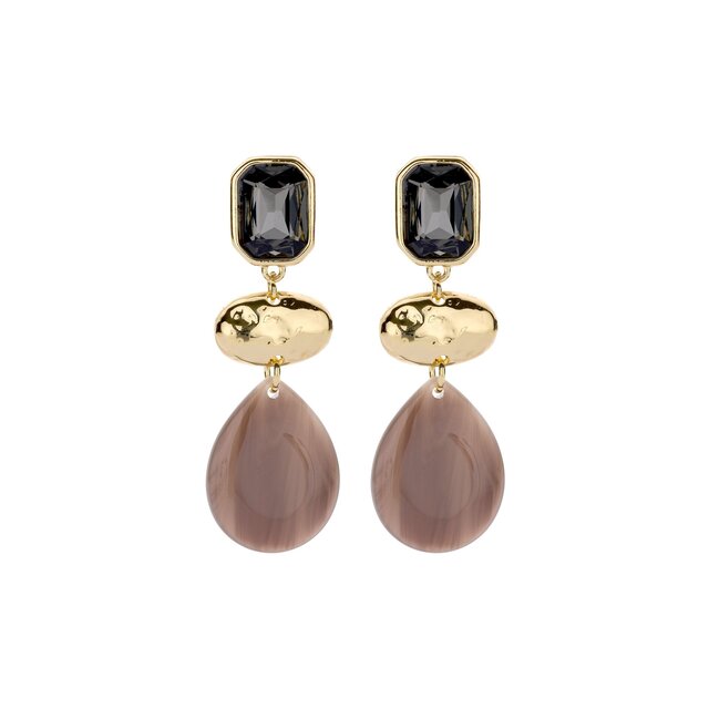 High Fashion Bruine Fall Winter Oorbellen 84501Mix06 High Fashion Bruine Fall Winter Oorbellen 84501Mix06