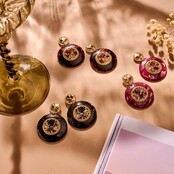 Oui Oui Paris Bruine Oorbellen 84518Mix01 Oui Oui Paris Bruine Oorbellen 84518Mix01