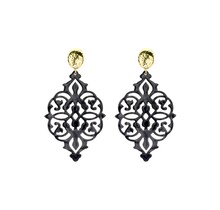 Rediscovered Classics Zwarte Oorbellen 84535Mix01