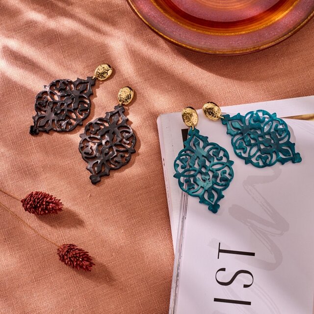 Rediscovered Classics Zwarte Oorbellen 84535Mix01