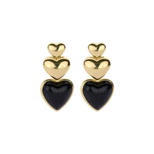 Sparkly Statements Zwarte Oorbellen 84447Mix02