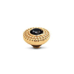 Twisted Crystal Bali Steentje Black