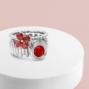 Vivid & Twisted Forest Glow Ringen Set