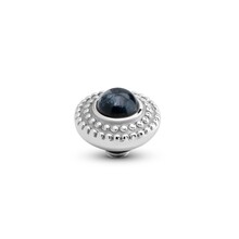 Twisted Bali Bulb Gem Steentje Blue Tigereye