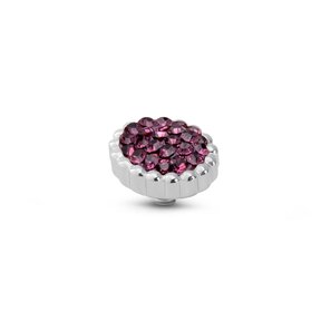 Twisted Bali Flat Steentje Aubergine