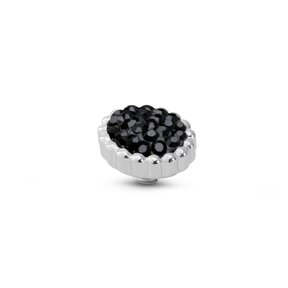 Twisted Bali Flat Steentje Black