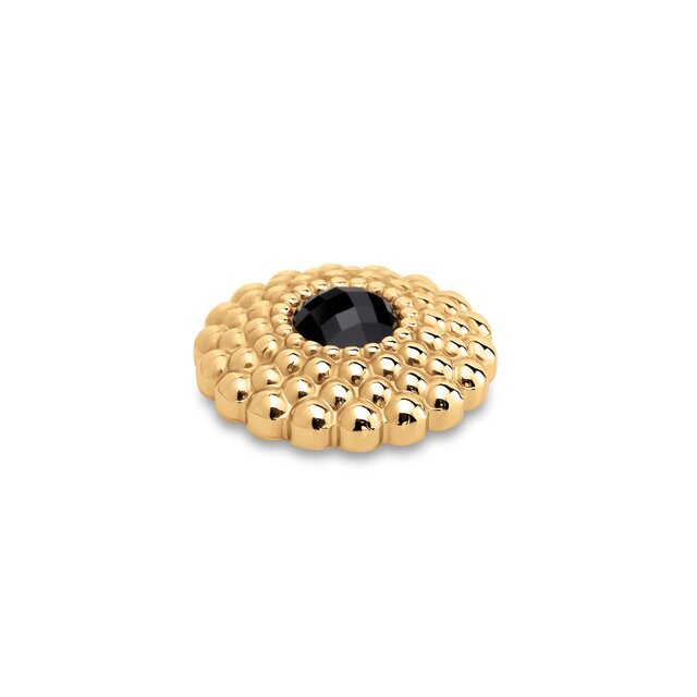 Kosmic Bubbly Flower Steen Black