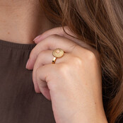 Vivid Lotus CZ Steentje Butter