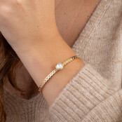 Twisted Pearl Rope Steentje