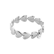 Hartjes Overload Armband Zilver