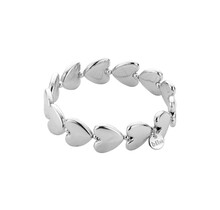 Hartjes Overload Armband Zilver