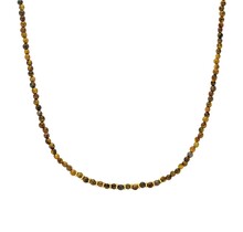 New Fall Winter Bruine Kralenketting 61695Mix04