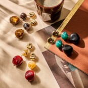 High Fashion Groene Oorbellen 84327Mix03