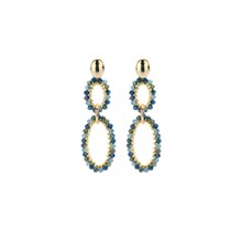 Royal Jewels Groene Oorbellen 84300Mix03