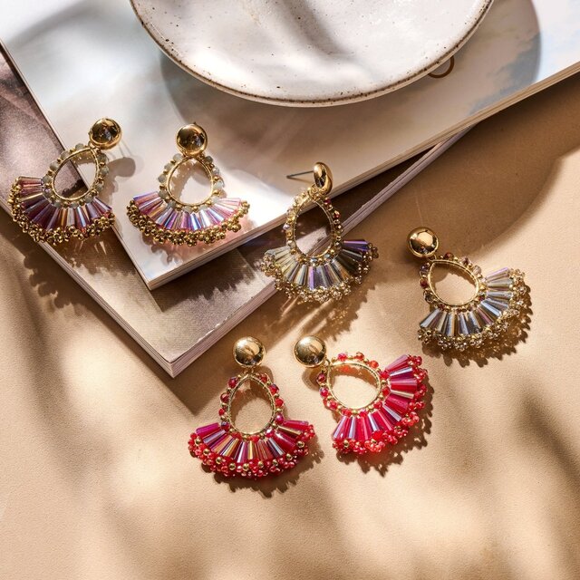 Royal Jewels Bruine Oorbellen 84301Mix06