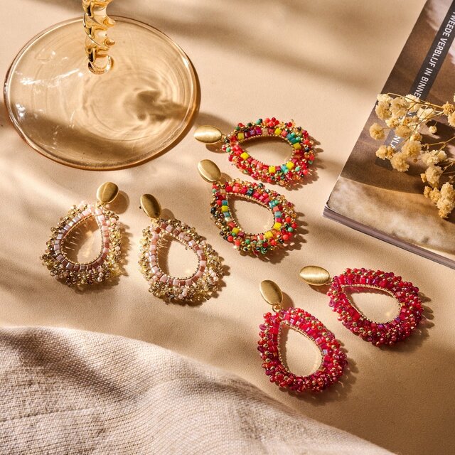 Royal Jewels Bruine Oorbellen 84292Mix06