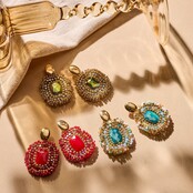 Royal Jewels Bruine Oorbellen 84294Mix02