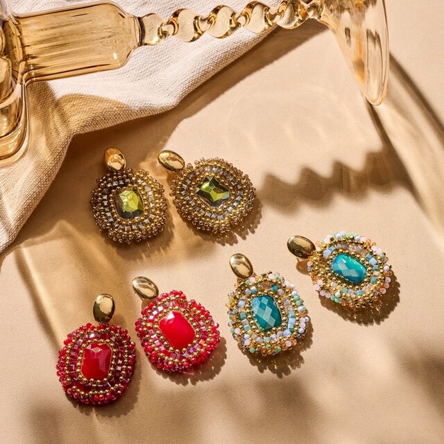 Royal Jewels Bruine Oorbellen 84294Mix02