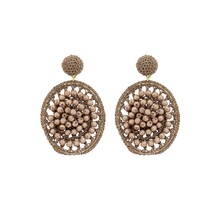 Sparkly Statements Bruine Oorbellen 84318Mix07