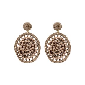 Sparkly Statements Bruine Oorbellen 84318Mix07