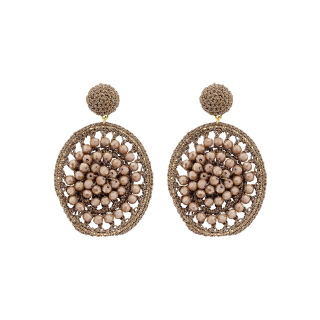 Sparkly Statements Bruine Oorbellen 84318Mix07