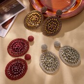 Sparkly Statements Bruine Oorbellen 84318Mix07