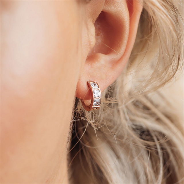 Oorringen Brillia White