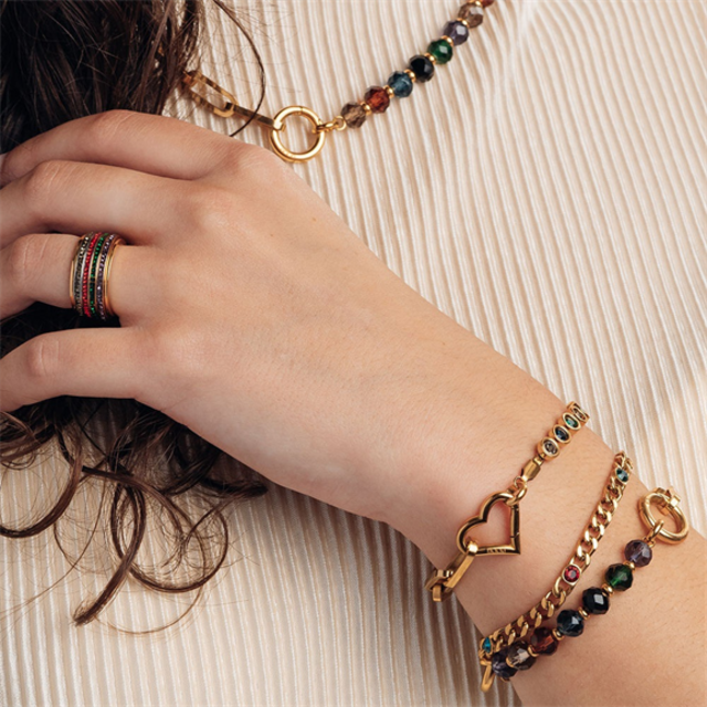 Samengestelde armband Pilar