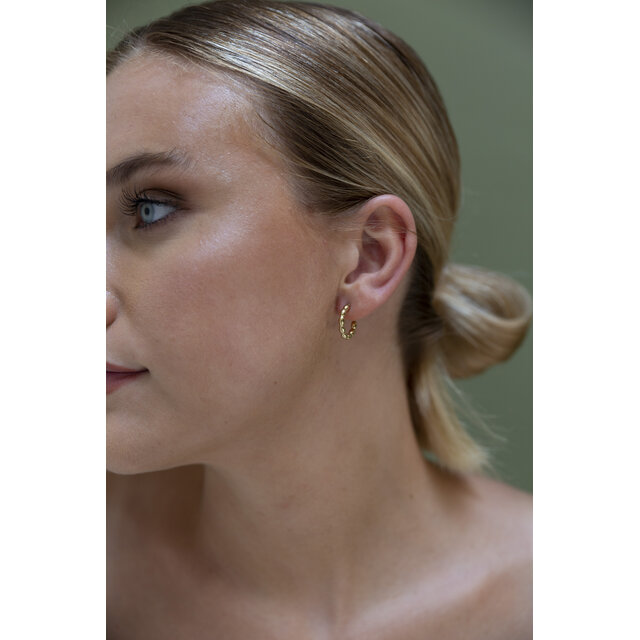 Go Dutch Label Ballon Hoop S Oorbellen E0795-2