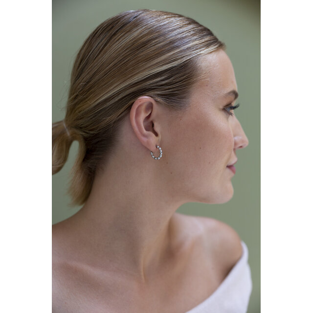 Go Dutch Label Ballon Hoop S Oorbellen E0795-1